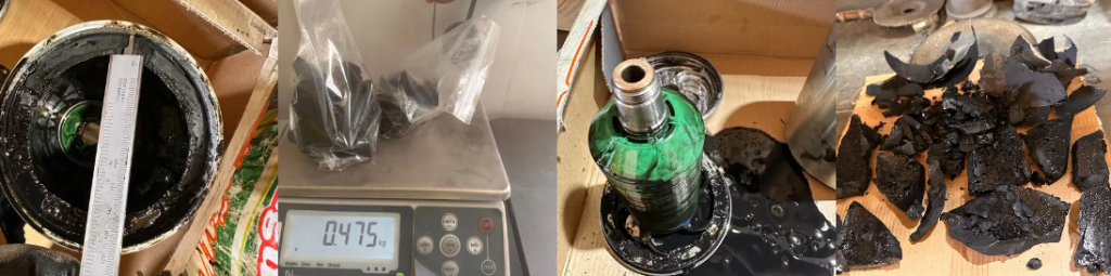 MP090 Sludge removal on a CAT 390F