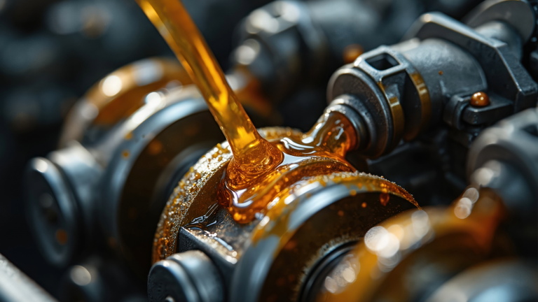 lubrication of components in machinery